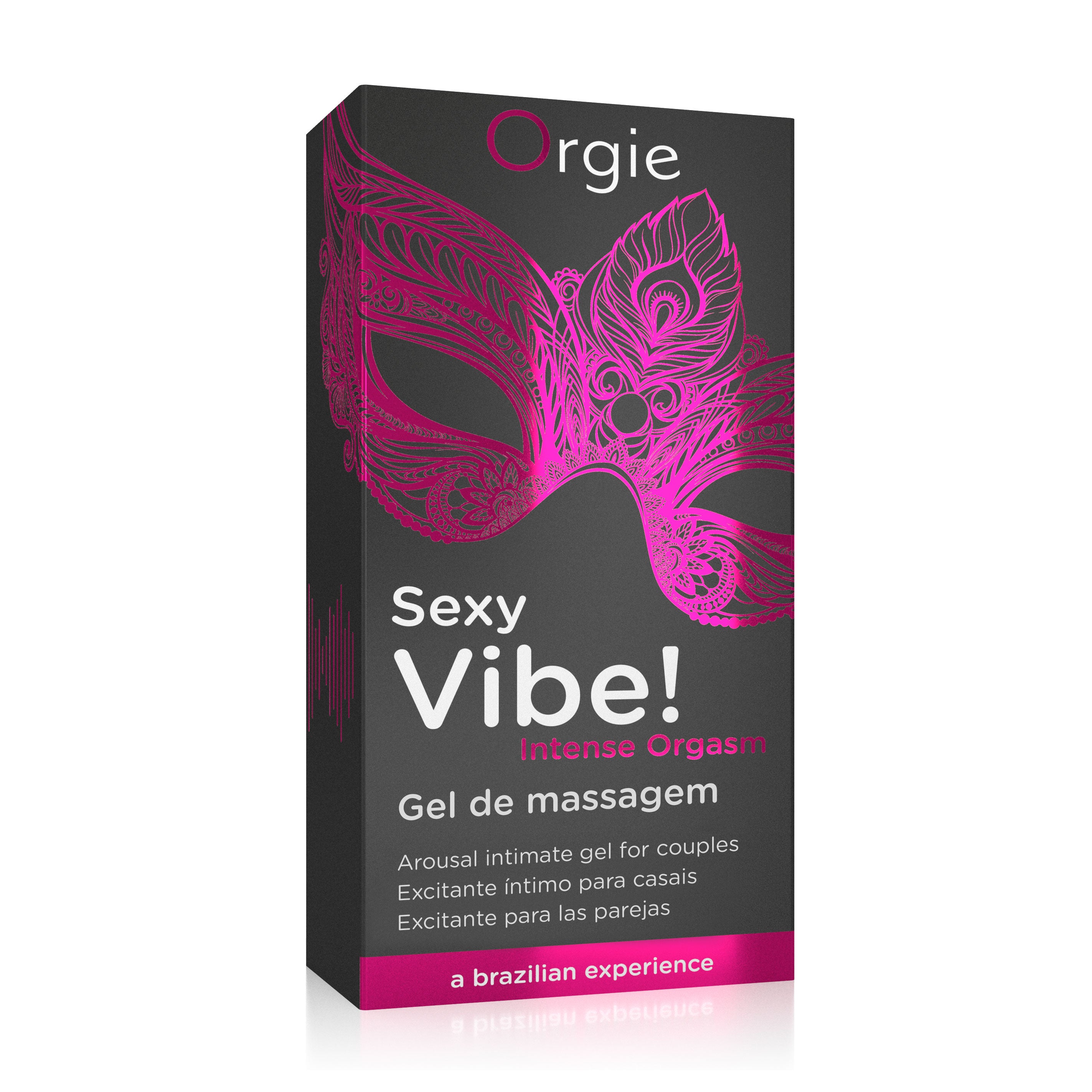 Orgie Sexy  Vibe! Intense Orgasm Liquid Vibrator