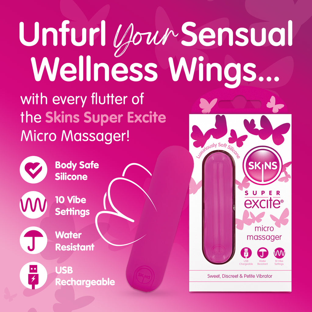 Skins Super Excite Rechargeable Bullet