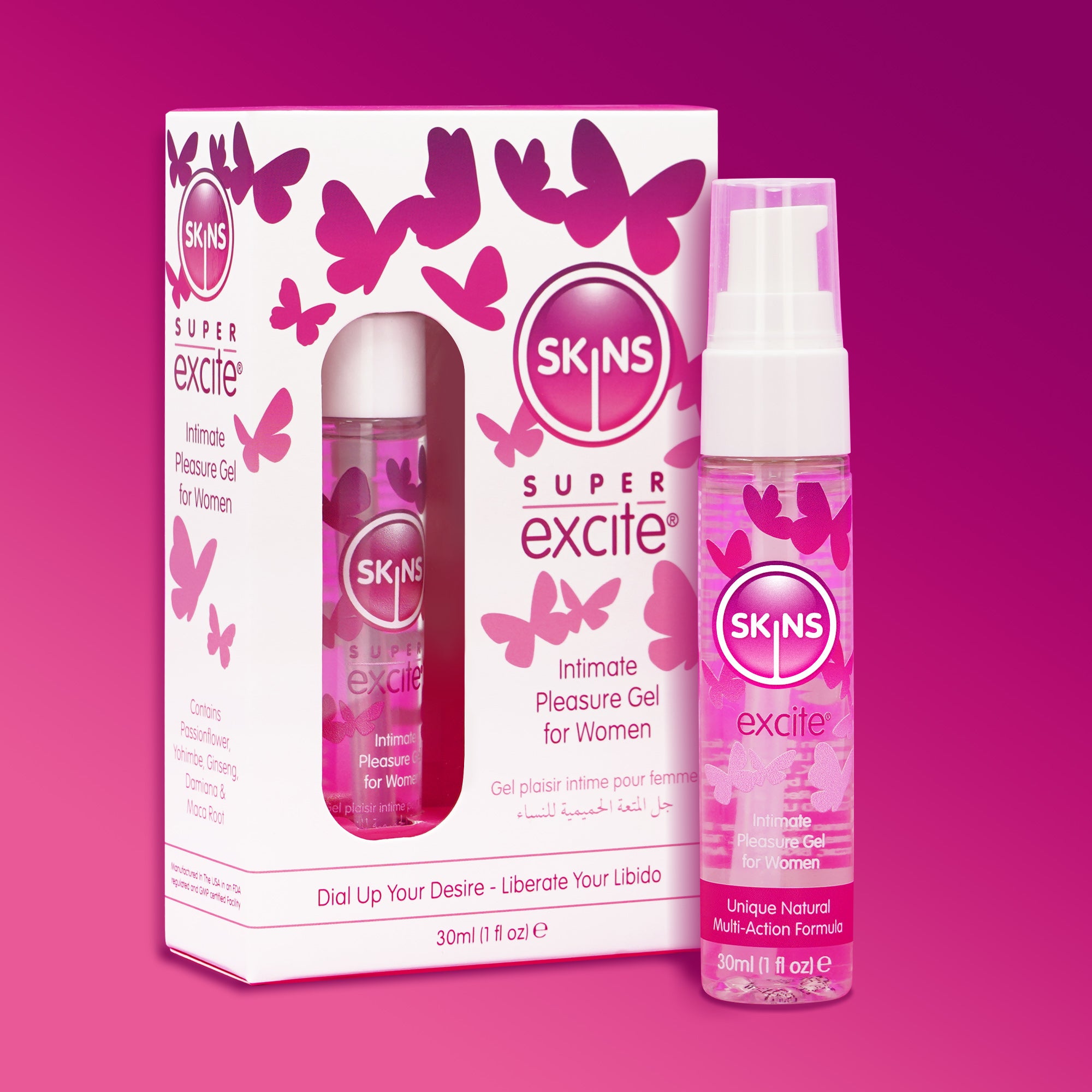 Skins Super Excite Stimulation gel 30ml