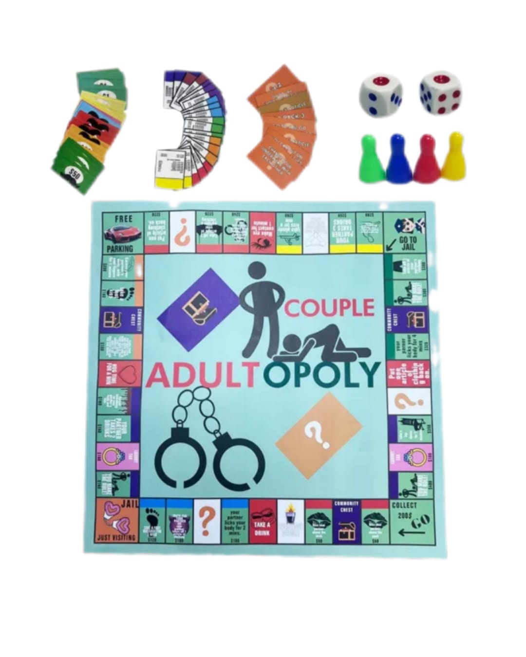 Adultopoly Board Game