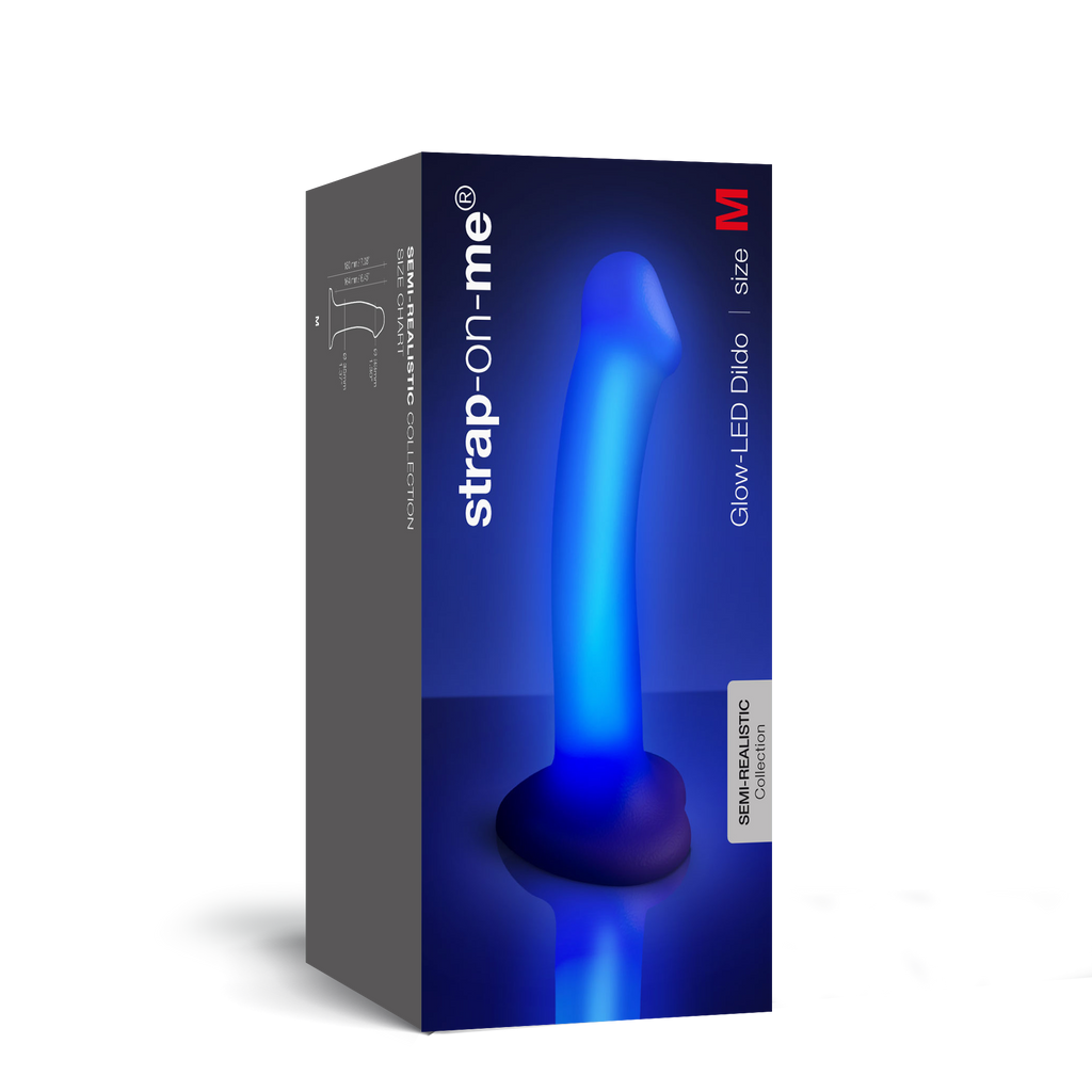 Strap On Me Glow LED Dildo