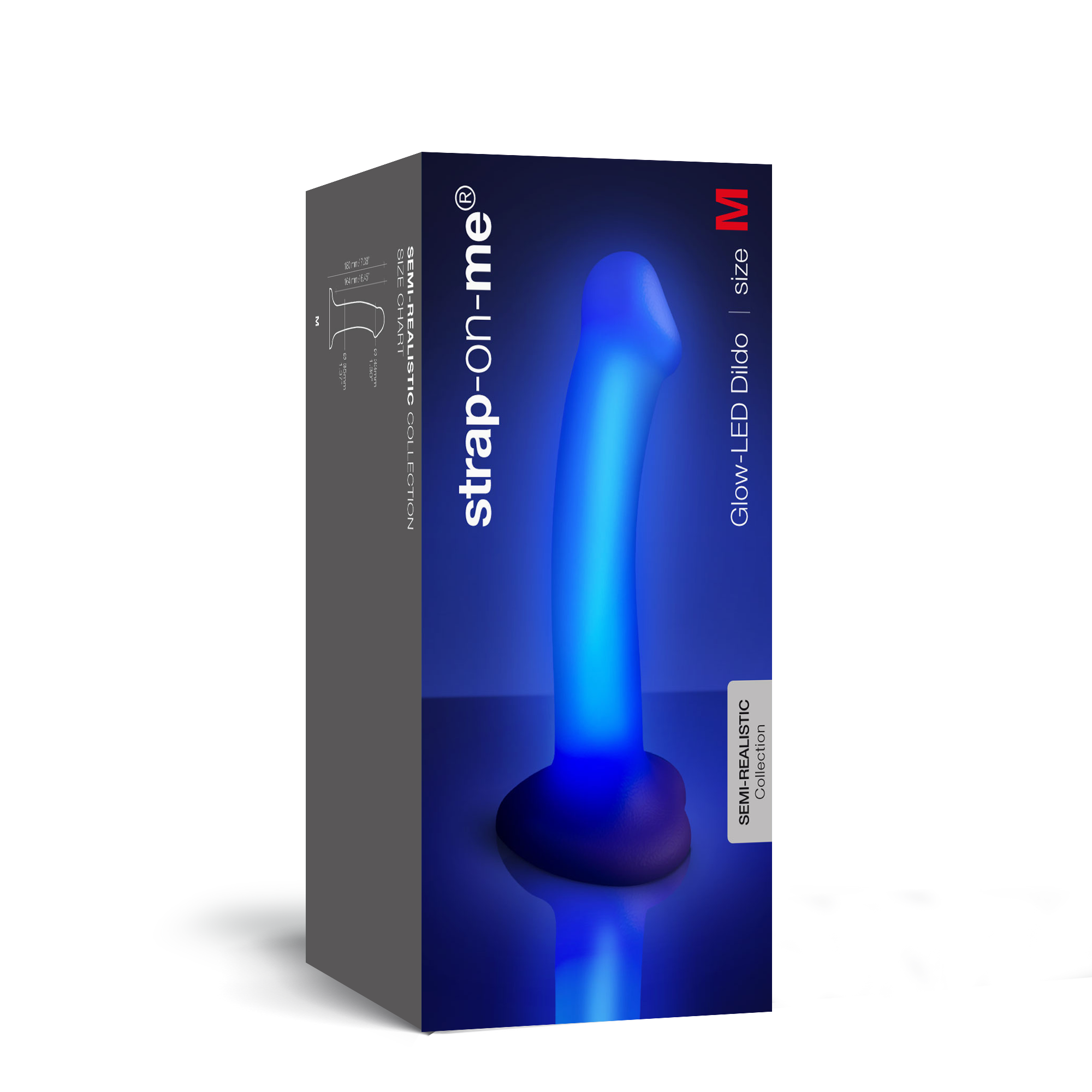 Strap On Me Glow LED Dildo