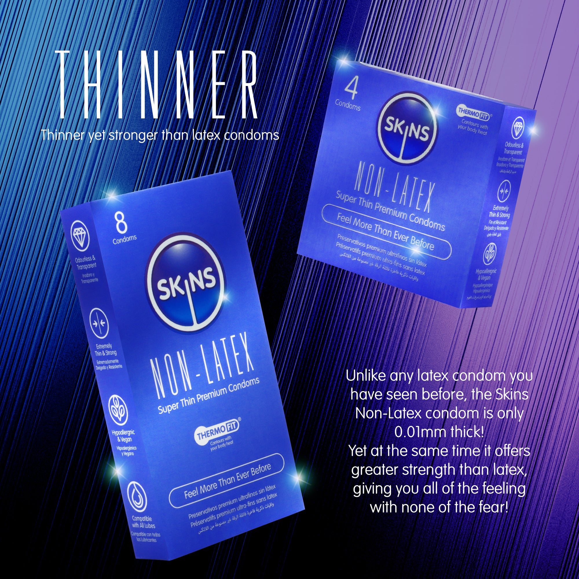 Skins Non Latex Condoms