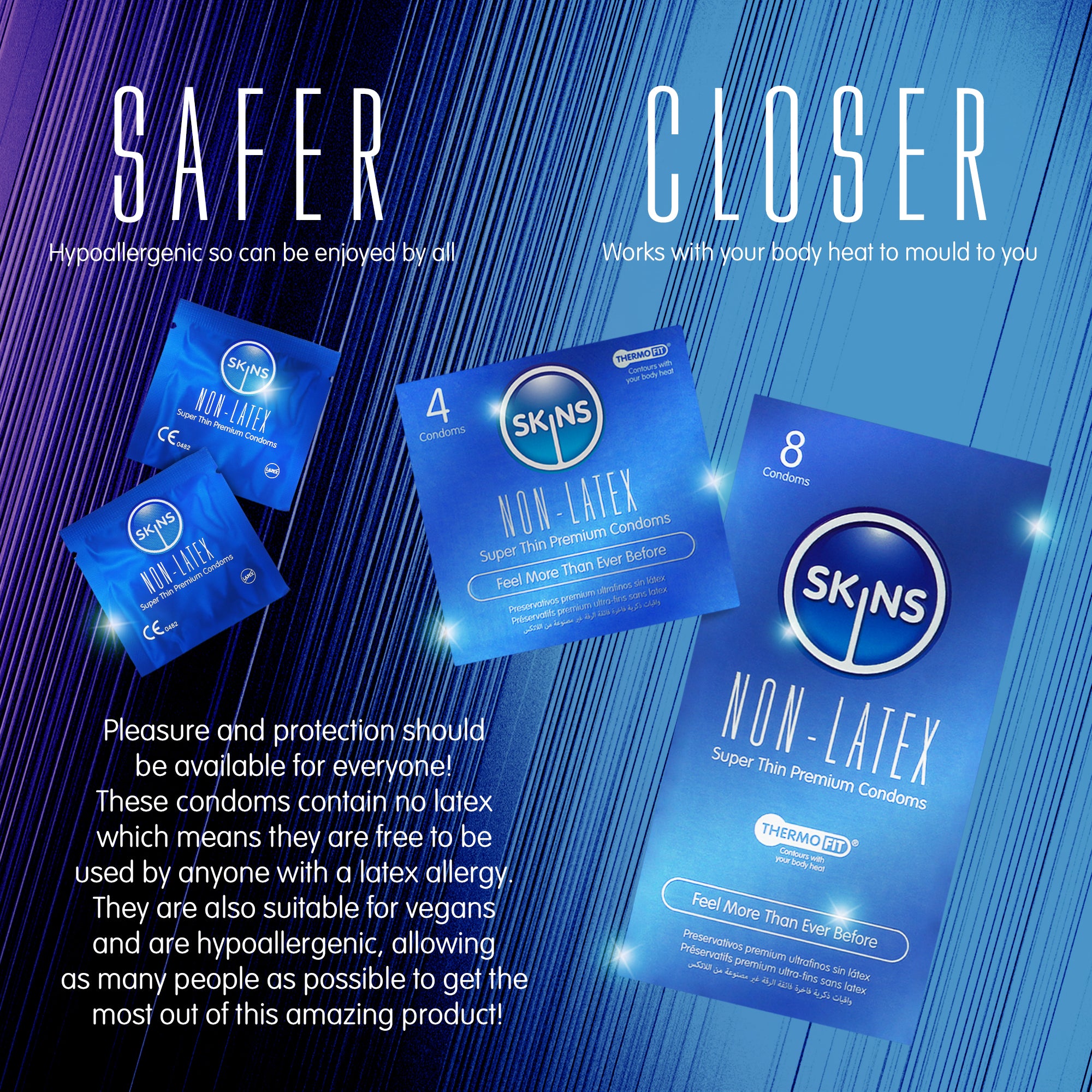 Skins Non Latex Condoms