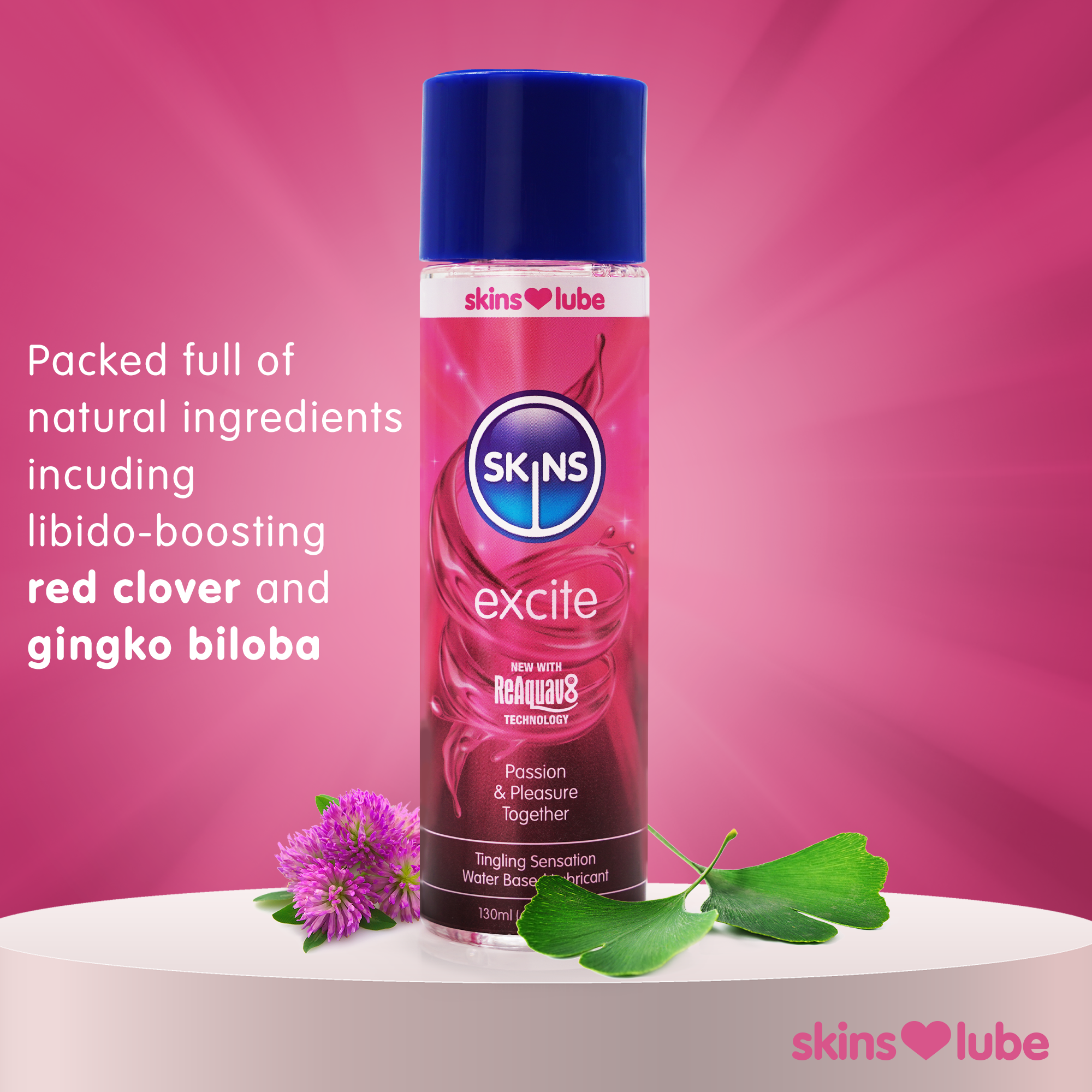 Skins Tingling Water Based Lubricant