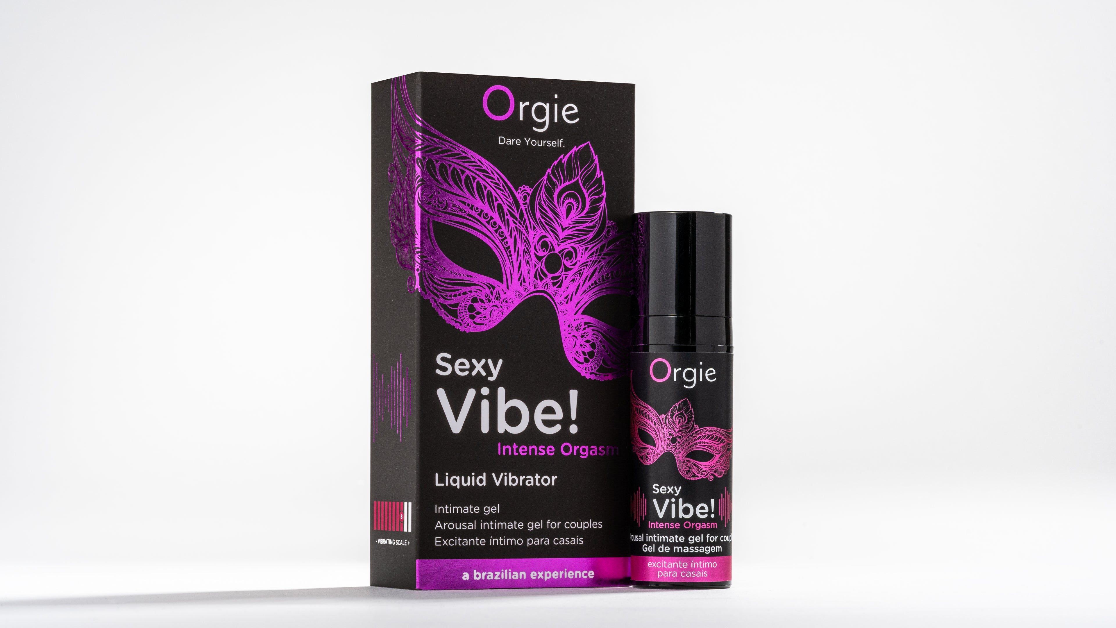 Orgie Sexy  Vibe! Intense Orgasm Liquid Vibrator