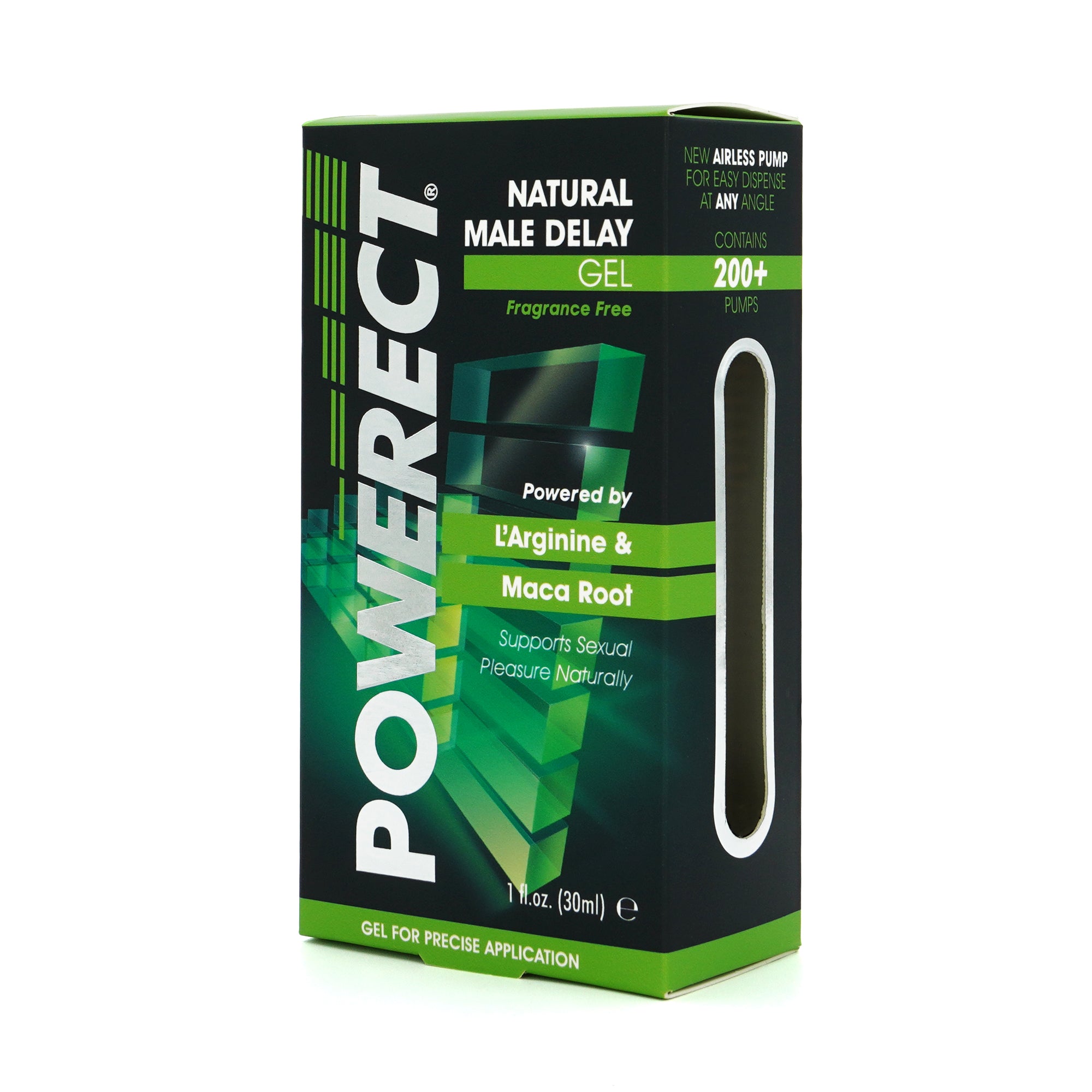 Powerect Natural Delay Gel / Serum 30ml (Fragrance Free)