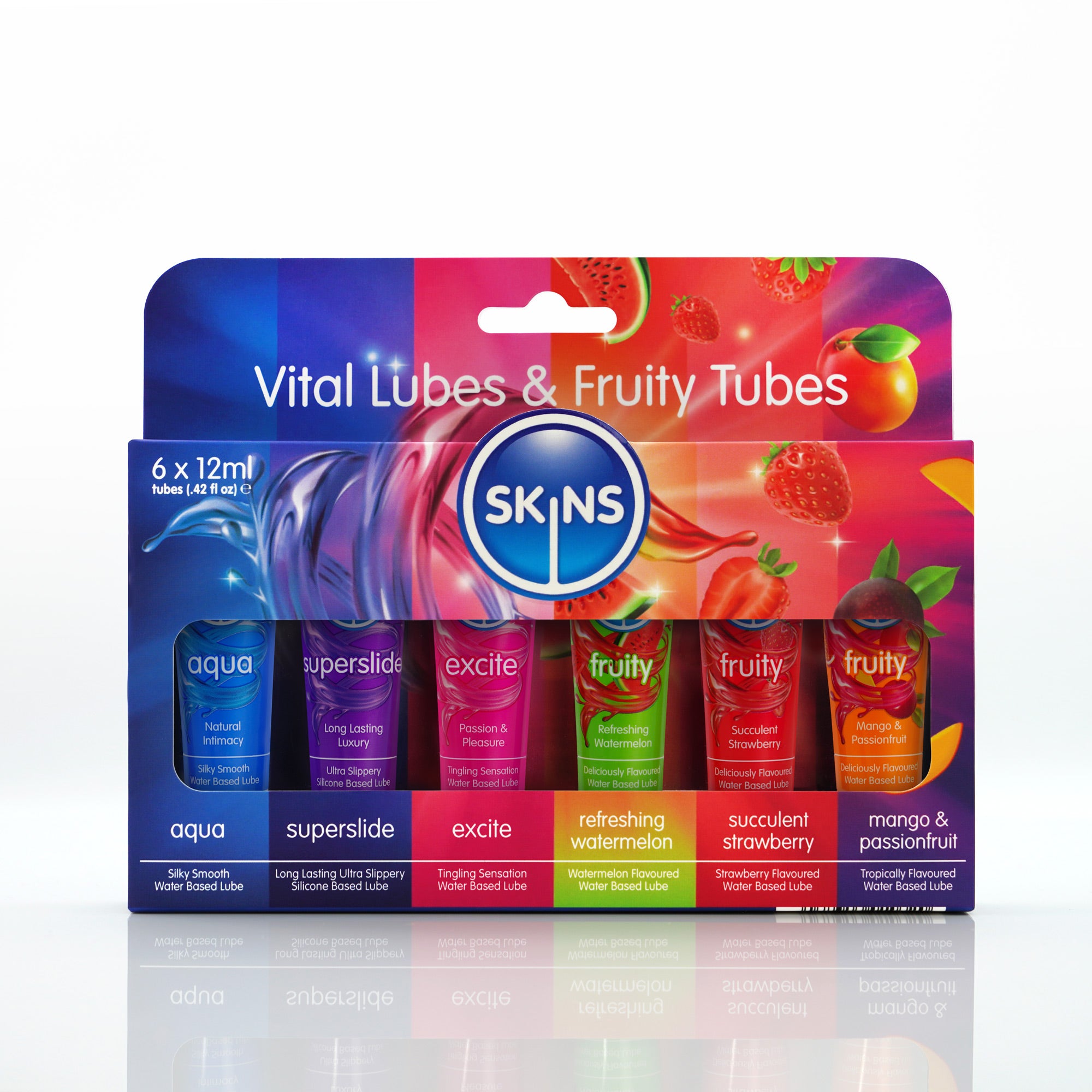 Skins Vital & Fruity 12ml Lube Set
