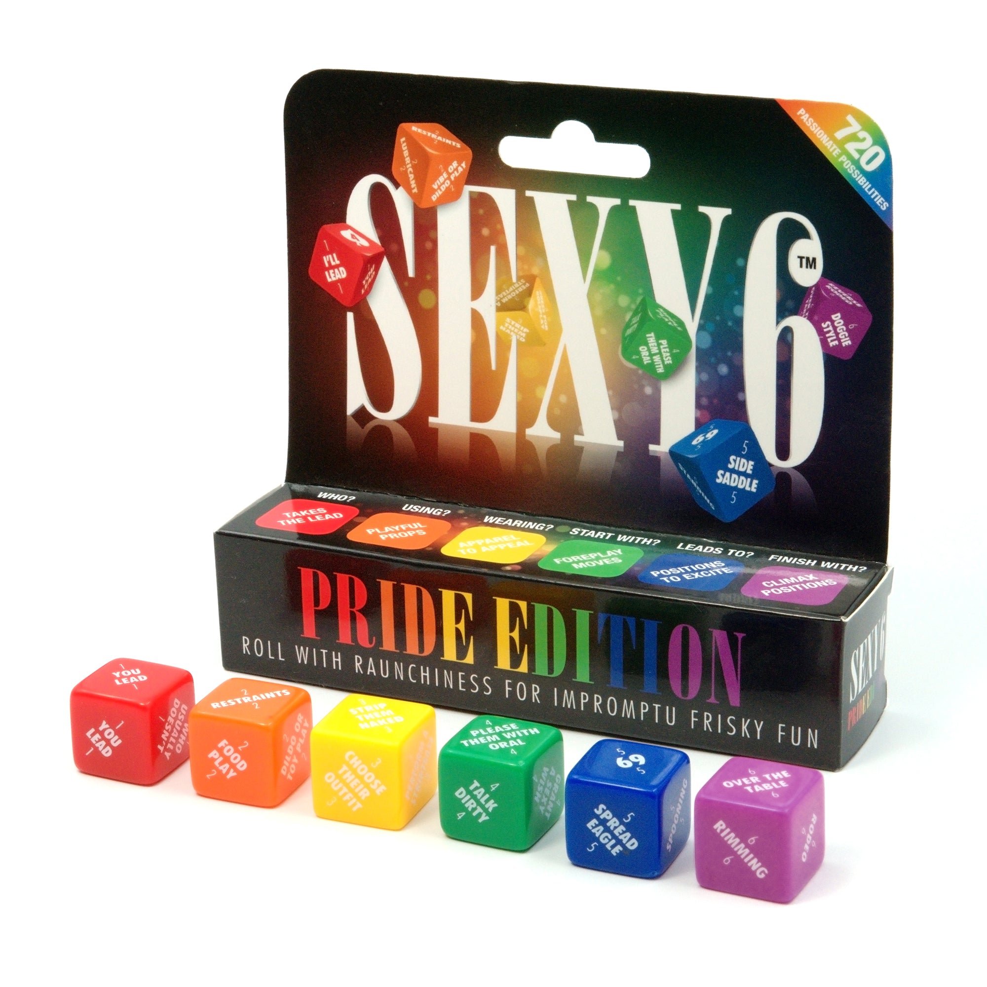 Sexy 6 Dice - Pride Edition!