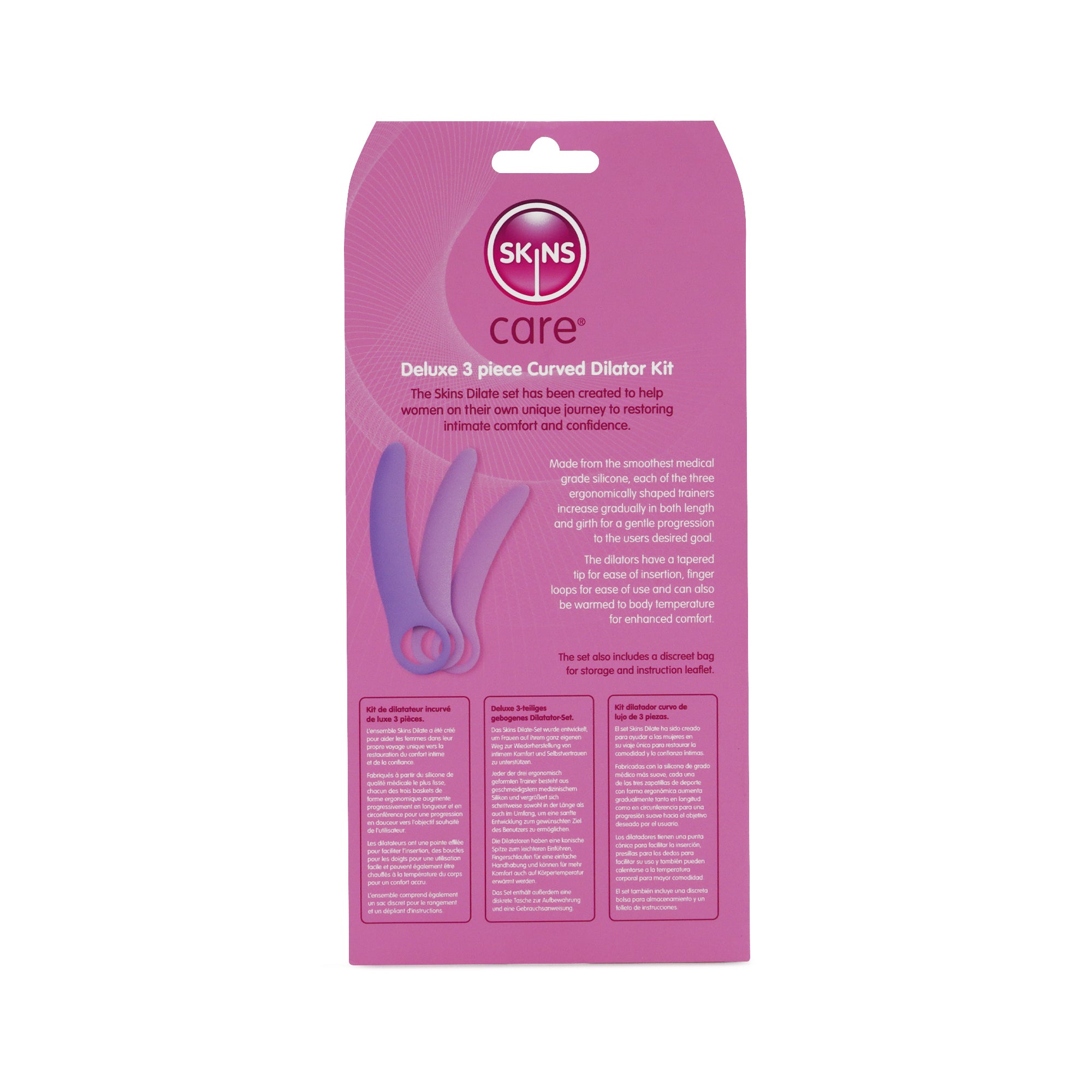 Skins Care 3 Piece Curved Dilator Kit (Sizes M-L)