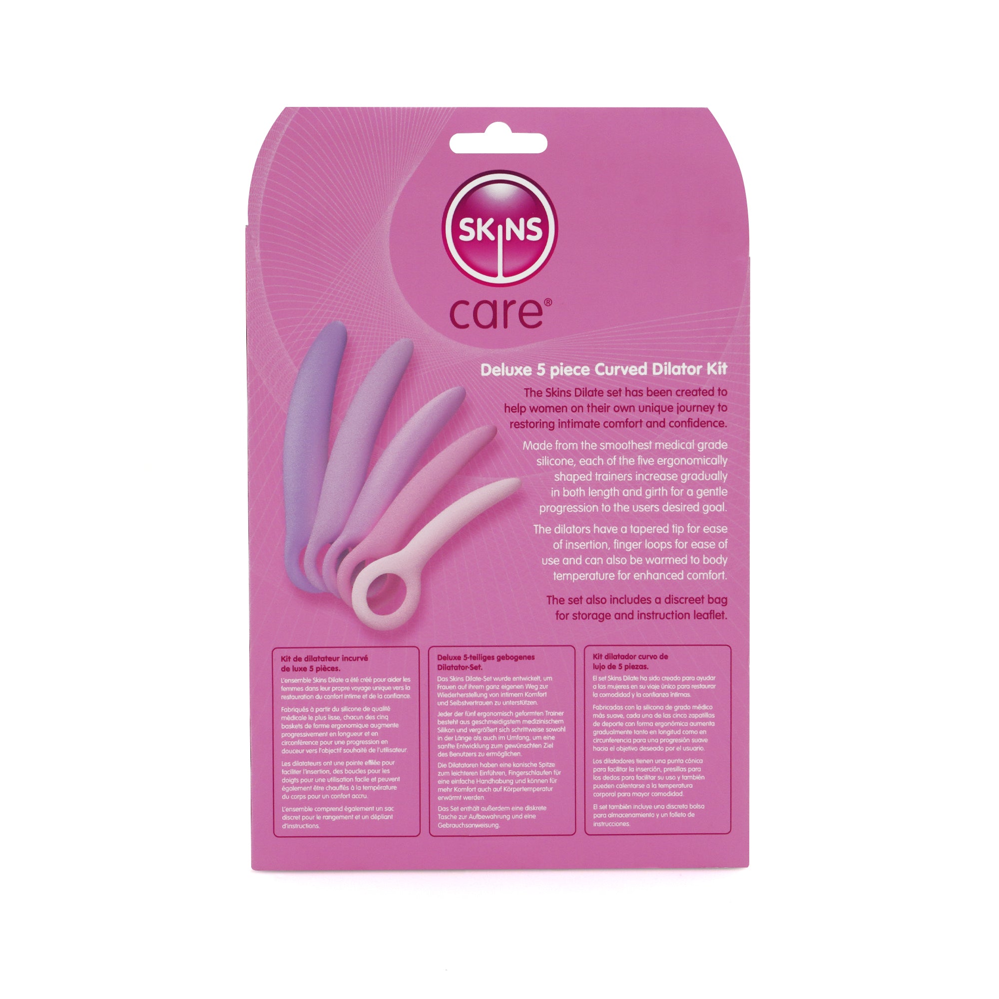 Skins Care 5 Piece Curved Dilator Kit