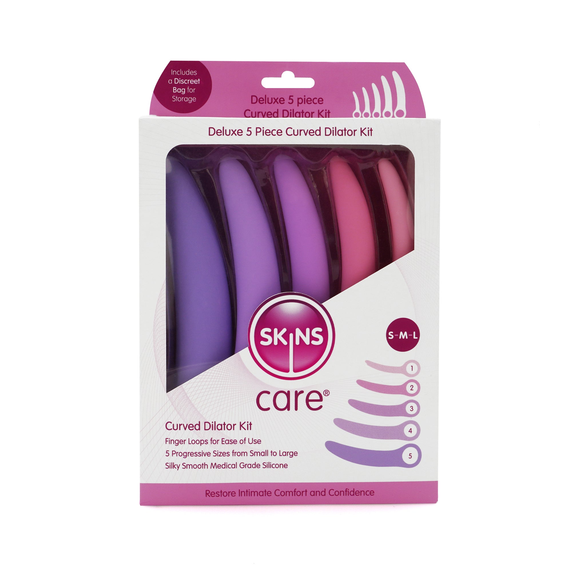 Skins Care 5 Piece Curved Dilator Kit