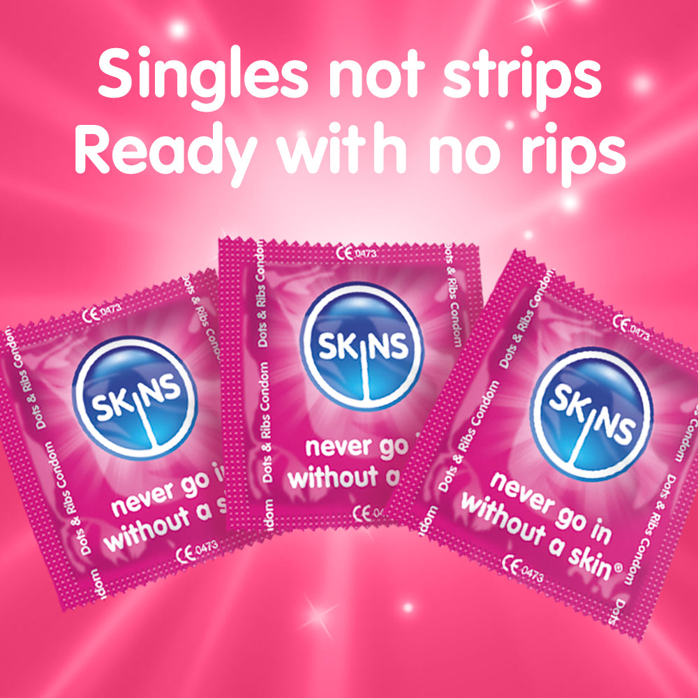 Skins Dots and Ribs Condoms