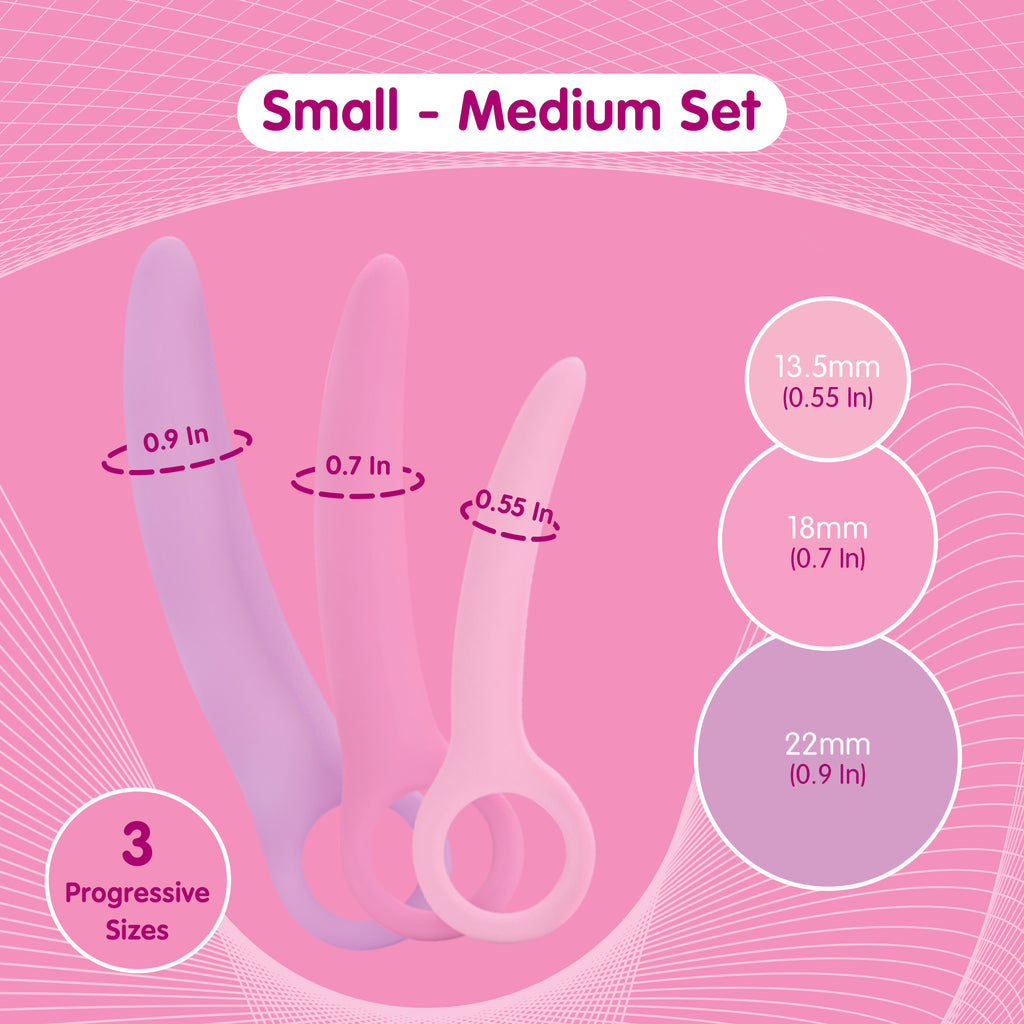 Skins Care 3 Piece Curved Dilator Kit (Sizes S–M)