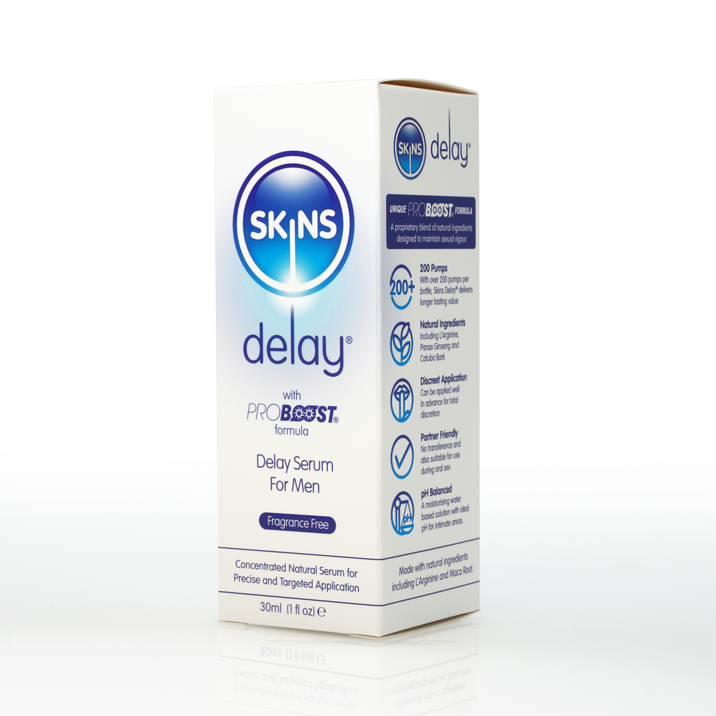 Skins Natural Delay Serum 30ml Fragrance Free