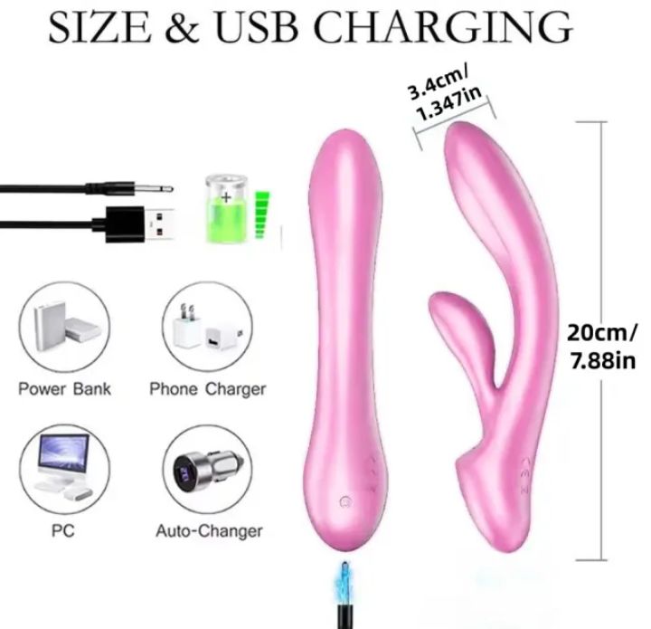Soft Flexible Rabbit Vibrator
