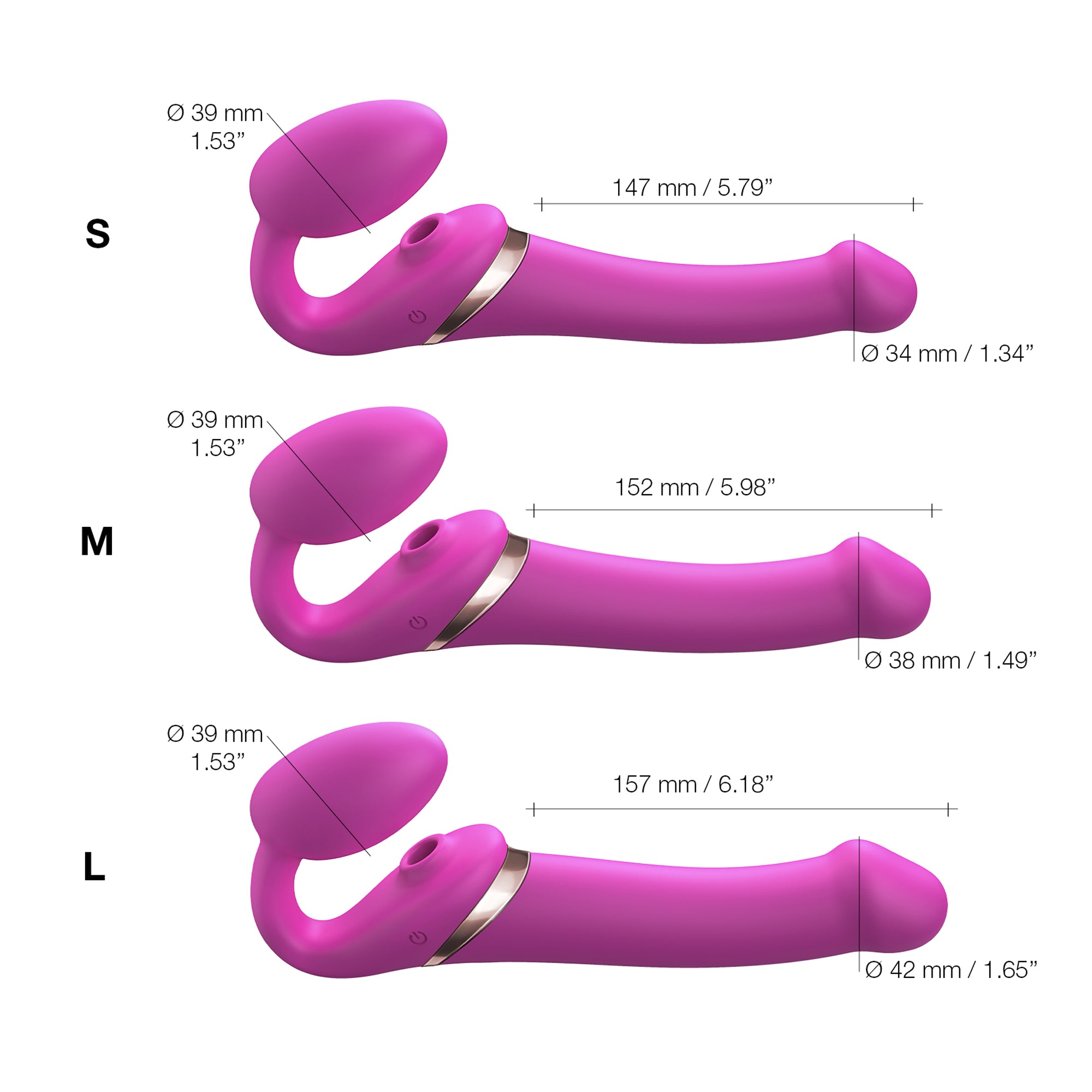 Strap On Me Multi Orgasm Bendable Strap On