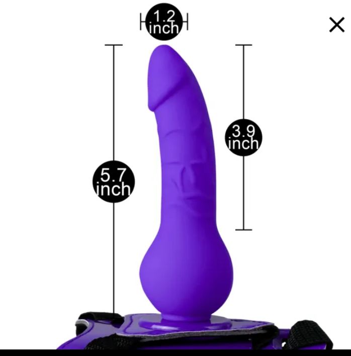 Purple Strap-On