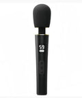 9-Speed Black Vibrating Wand