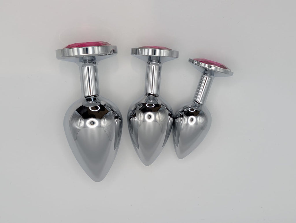 Stainless Steel Anal Plug Set Beginner-Friendly & Pro-Level